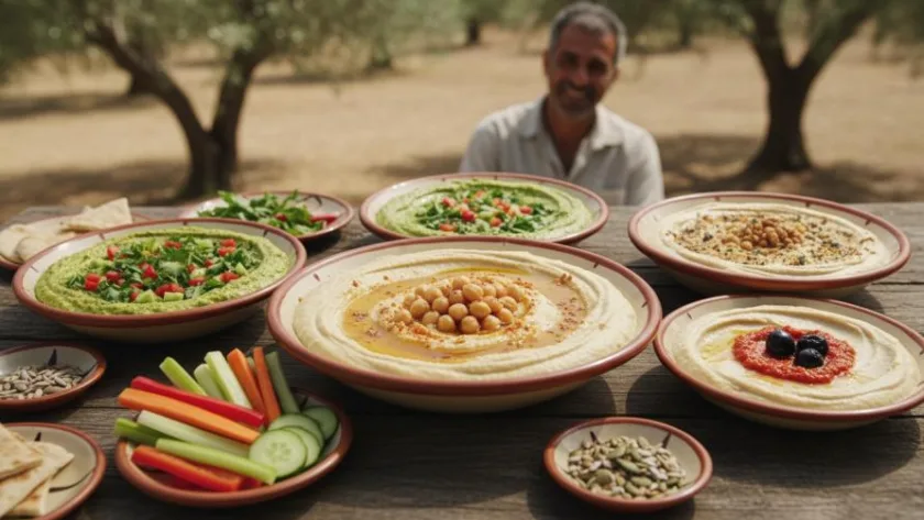 חומוס הבוטקה מציע מגוון חומוס עבודת יד עם תוספות טריות בסביבה ירוקה ונעימה.